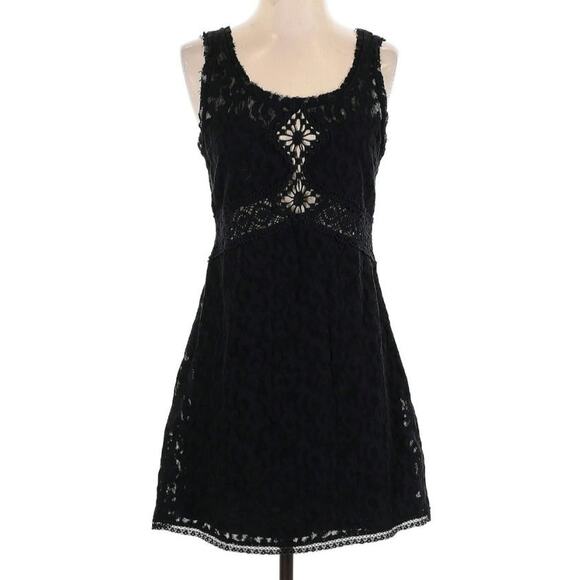 Free People Goth Chain Lace Dress - Picture 2 of 8